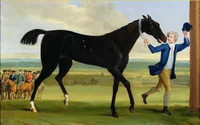 « Bonny Black » du duc de Rutland, vers 1720